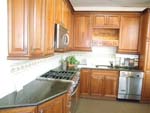 Cherry Raised Panel with Quartz Top